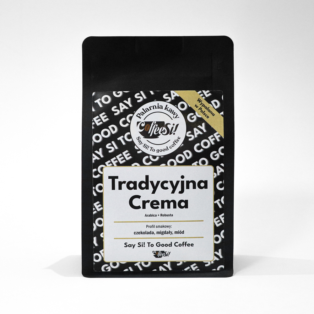 Kawa ziarnista Tradycyjna Crema
