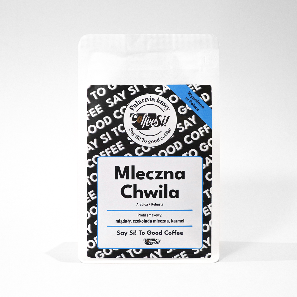 Kawa ziarnista Mleczna Chwila