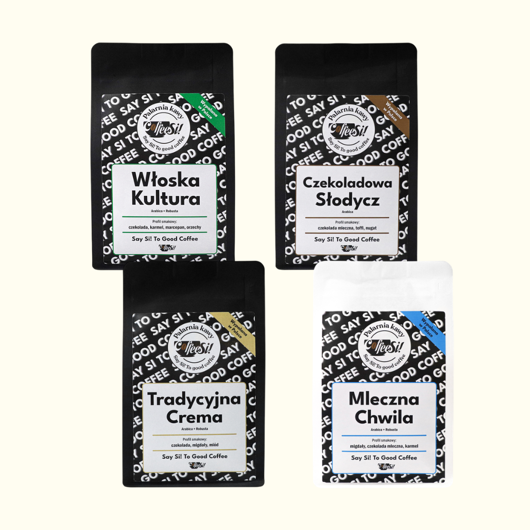 Zestaw startowy mieszanki 4 x 250 g